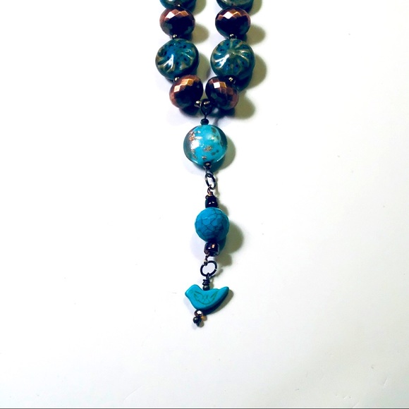 Handmade “The New Bird” Statement Necklace - Picture 8 of 8